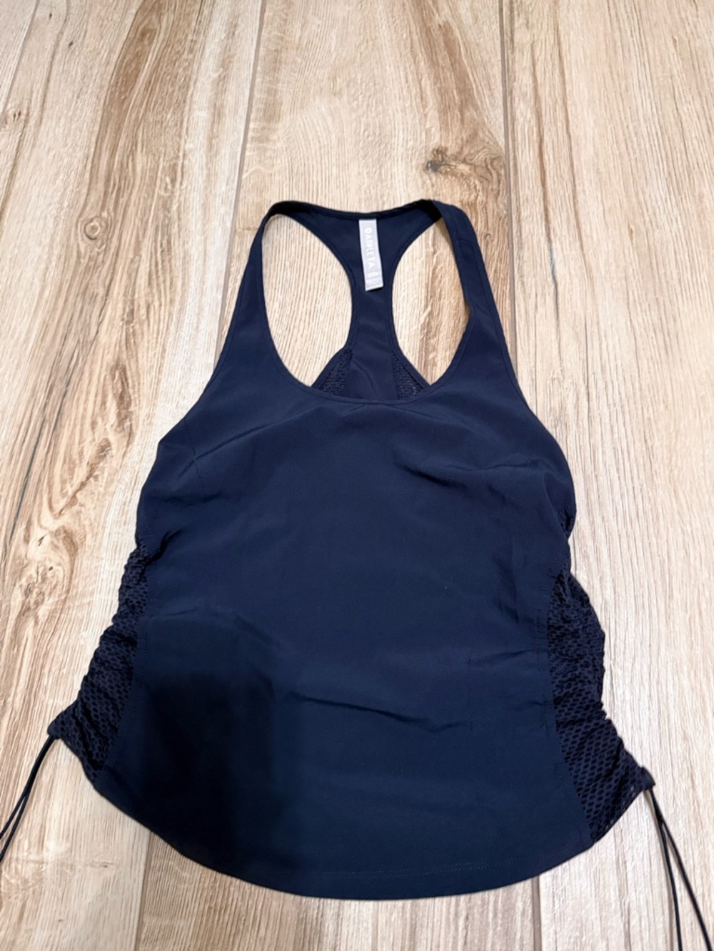 Athleta Navy Racerback Workout Tank
